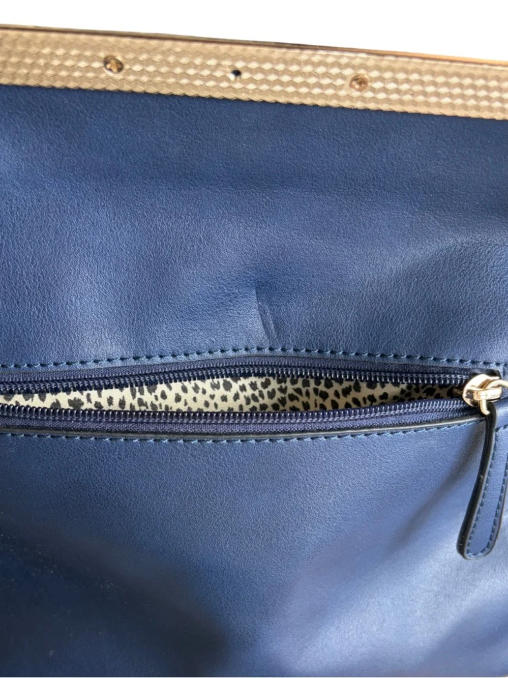 CATHERINE MALANDRINO Structured Handbag Satchel Bag Colorblock Crossbody Purse - Picture 8 of 16